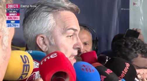 星空体育app官方下载-丰特：祝贺拉波尔塔竞选获胜，我还是希望巴萨未来更加现代化